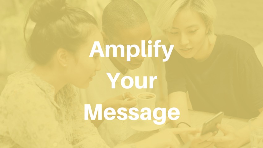 Amplify your message title page